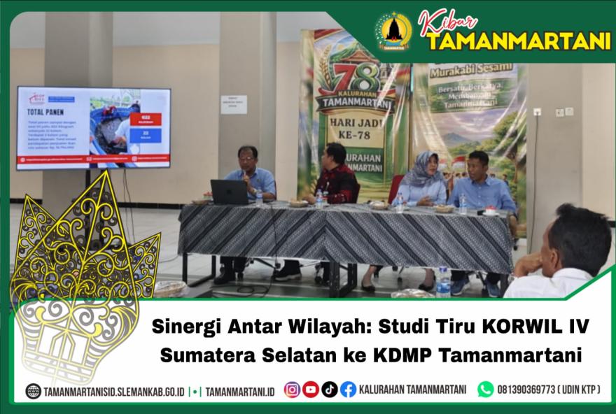 Sinergi Antar Wilayah: Studi Tiru KORWIL IV Sumatera Selatan ke KDMP Tamanmartani